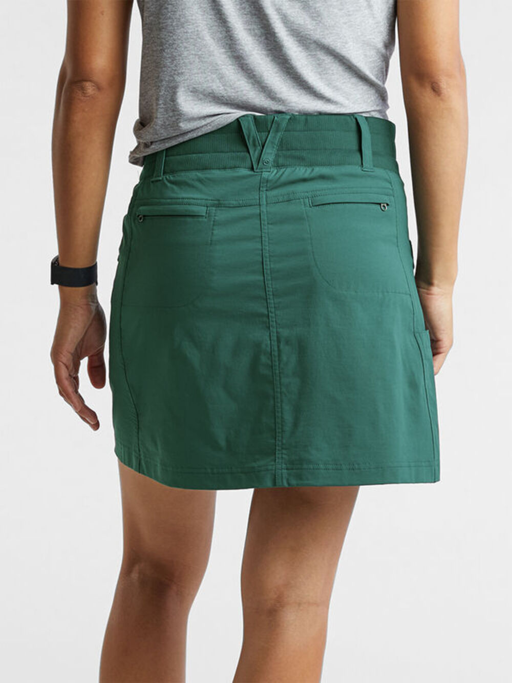 Title Nine Green Clamber Skort Outdoor Climbing Hiking Active Skirt Size 2